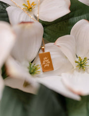 Necklace: Set apart for His glory Jenessa Wait