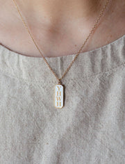 Necklace: YHWH Jenessa Wait