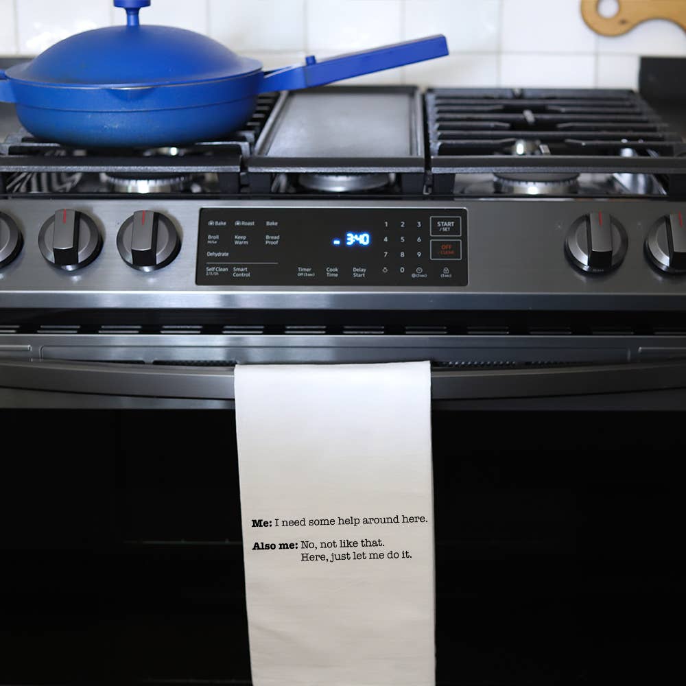 NEED SOME HELP - TEA TOWEL Wildwood Landing