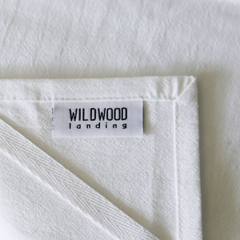 NEED SOME HELP - TEA TOWEL Wildwood Landing