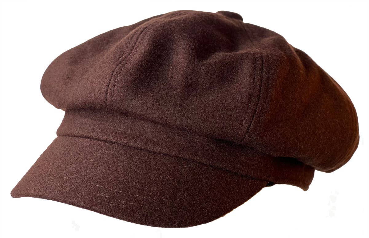 Newsboy Cap: Brown San Francisco Hat Company
