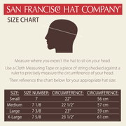 Newsboy Cap: Brown San Francisco Hat Company