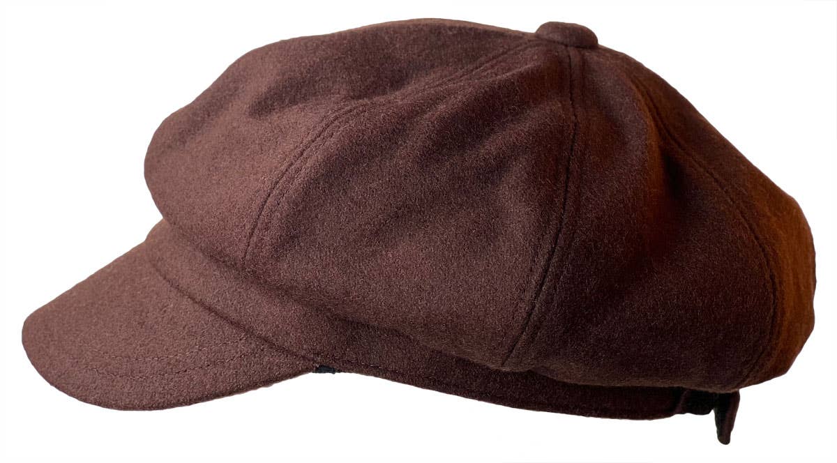 Newsboy Cap: Brown San Francisco Hat Company