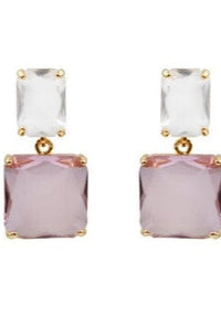 Thumbnail for Noel Pink Quartz Earrings Meghan Browne Design Earrings