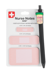 Nurse Sticky Notes & Pen Ganz Sticky Notes