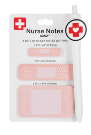 Nurse Sticky Notes & Pen Ganz Sticky Notes