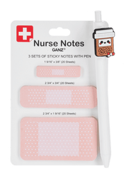 Nurse Sticky Notes & Pen Ganz Sticky Notes