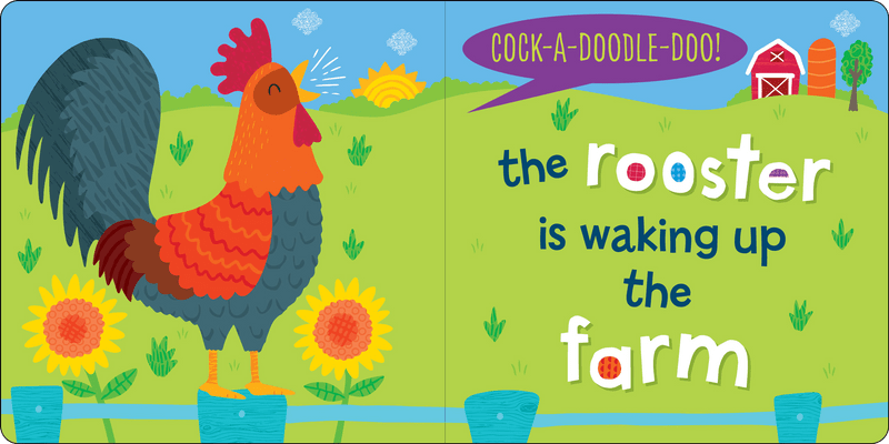 On the Farm Board Book Peter Pauper Press