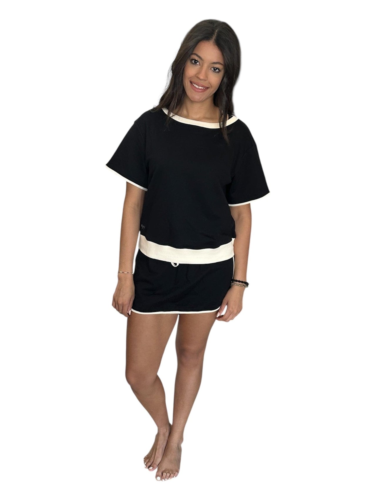 On the Move 2 Pc Set Black | Simply Southern Simply Southern 2 piece set