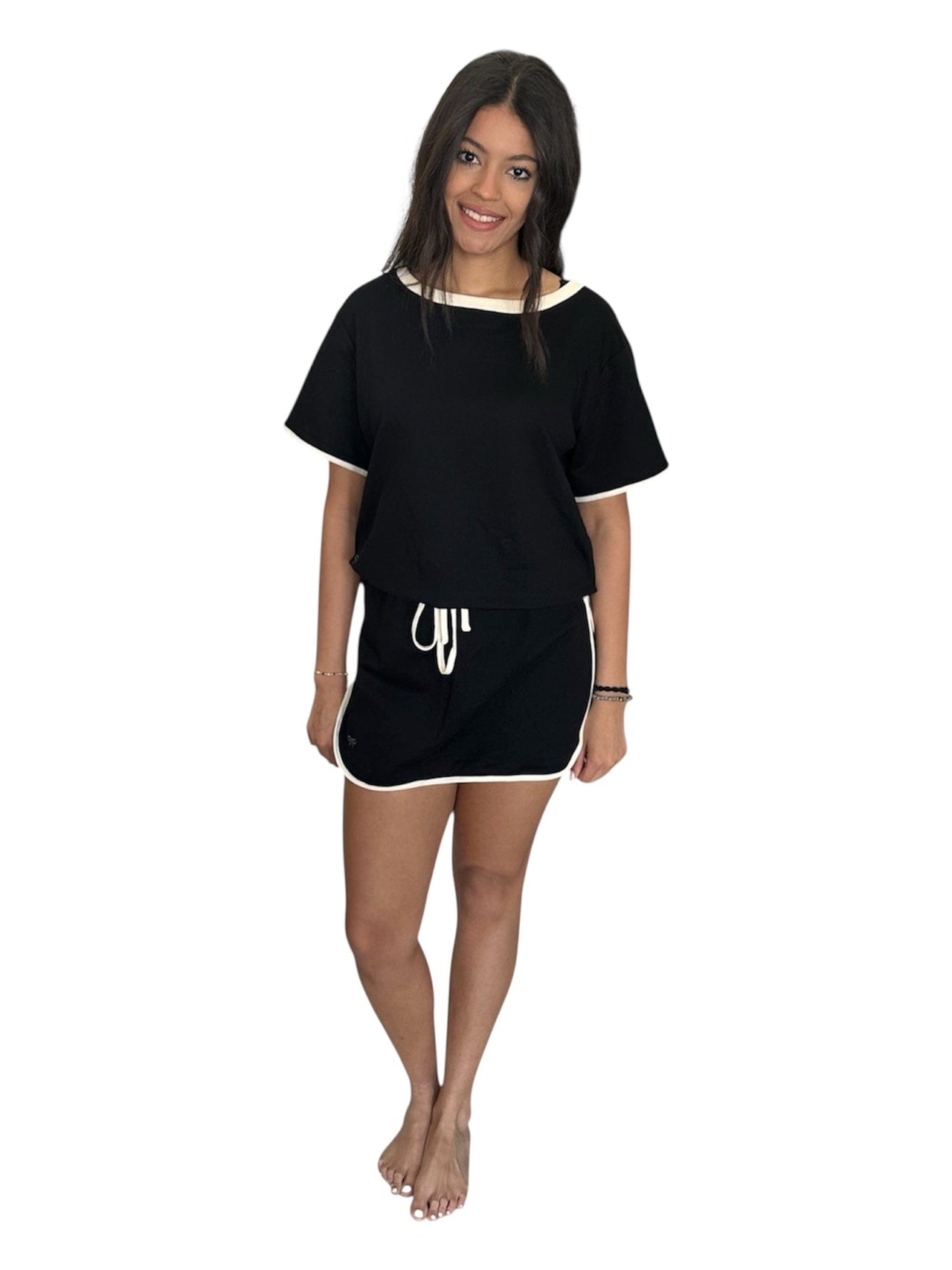 On the Move 2 Pc Set Black | Simply Southern Simply Southern 2 piece set