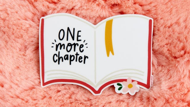 One More Chapter Decal by Pippi Post Inked Brands Decal