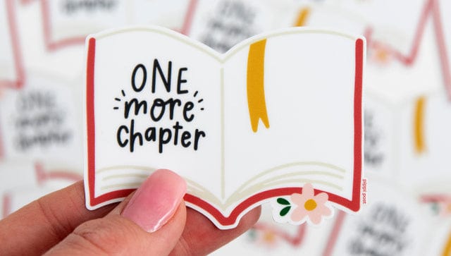 One More Chapter Decal by Pippi Post Inked Brands Decal