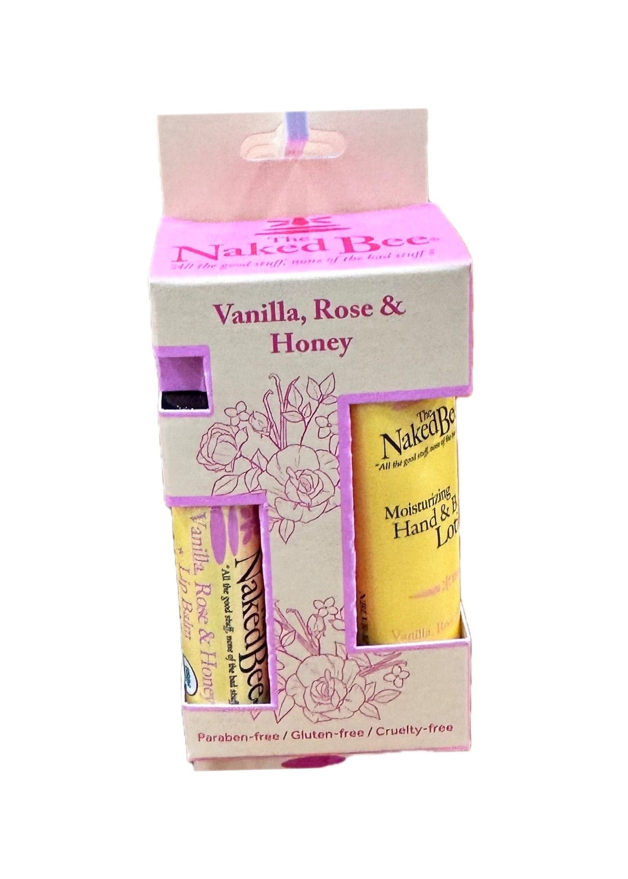 Orange Blossom Honey Gift Set by Naked Bee The Naked Bee Bath & Body Vanilla Rose / Pocket