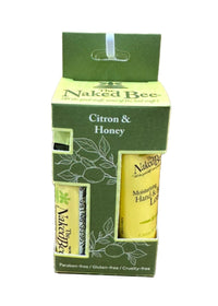 Thumbnail for Orange Blossom Honey Gift Set by Naked Bee The Naked Bee Bath & Body Citron / Pocket