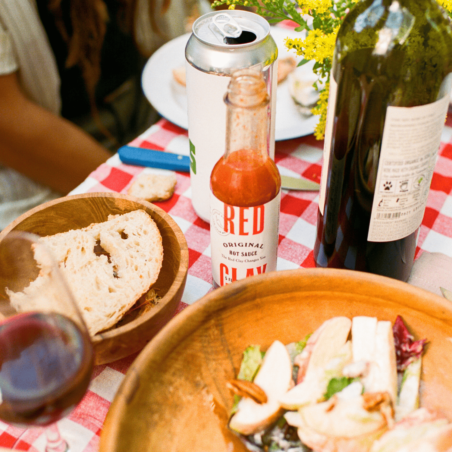 Original Southern Hot Sauce - Spicy Condiments, Made in USA Red Clay Hot Sauce