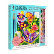 Paint by Numbers Butterflies + Blooms Bright Stripes Children
