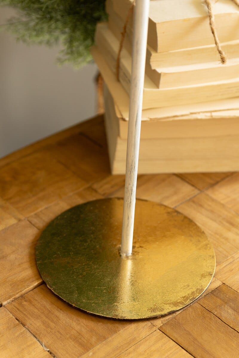 Painted Metal Christmas Angels on Stands, Set of 2, Blue and White Kalalou, Inc.