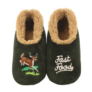 Pairables by Snoozies Footwear Snoozies Slippers Men's Fast Food / S