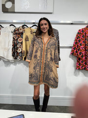 Paisley Border Shirtdress by Ivy Jane Ivy Jane Dress