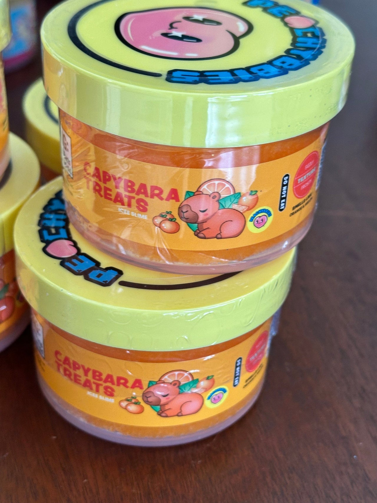 Peachybbies Interactive Slime Mattie B's Gifts & Apparel Toys Capybara Treats