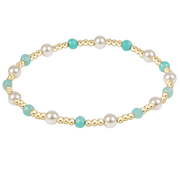 Pearl Sincerity 4mm Gem Bracelet - Amazonite e.newton Designs BRACELET