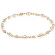 Pearl Sincerity 4mm Gem Bracelet - Pink Opal e.newton Designs BRACELET