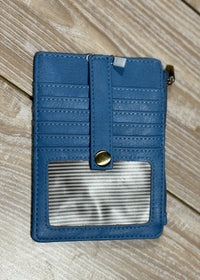 Thumbnail for Penny Mini Travel Wallet Joy Susan Hobo Tranquil Blue