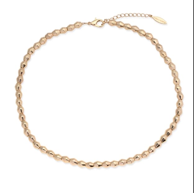 Phoebe Beaded Layering Necklace, Gold Leslie Curtis Jewelry Design