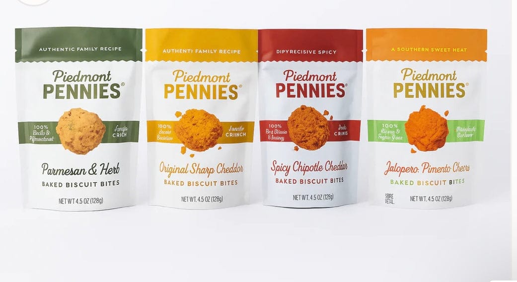 Piedmont Pennies Selection Cracker Piedmont Pennies Treat Small pouch