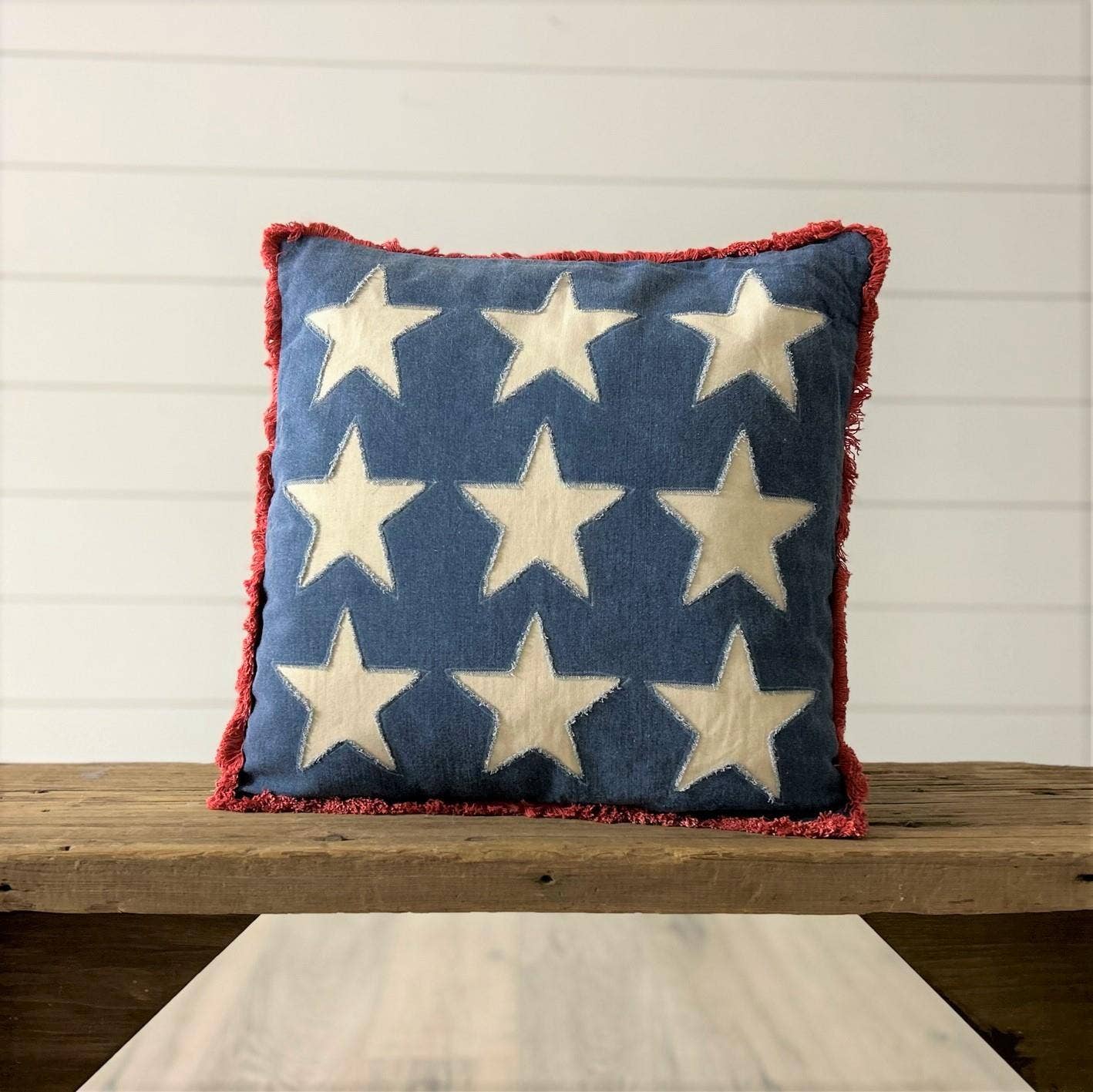 Pillow - Stonewashed Americana Stars (Pk/02) Audrey's Home & Gift