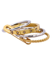 Pin Stack Ring Farrah B Jewelry ring