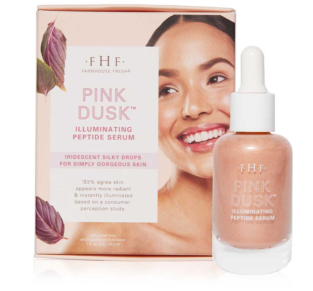 Pink Dusk Illuminating Peptide Serum FarmHouse Fresh Skin Care