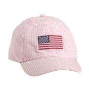 Pink Flag Hat Mud Pie Baby & Toddler
