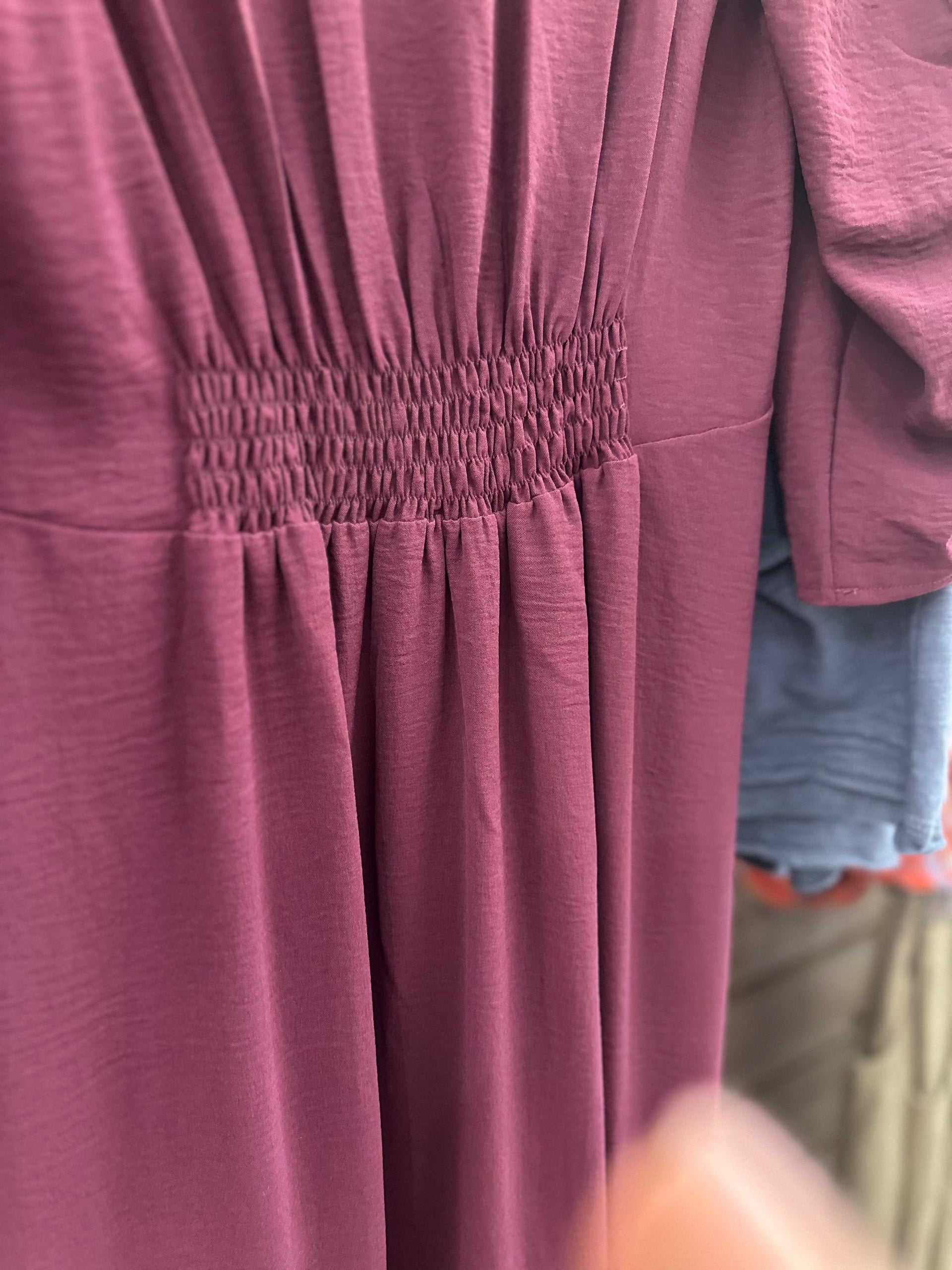 Plum Dress Sugared & Otherwise Pine Apparel Dress