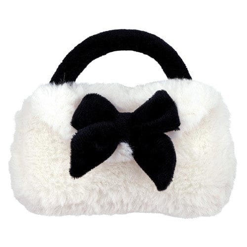 Plush Rattle Purse with Bow Stephan Baby Baby Rattle