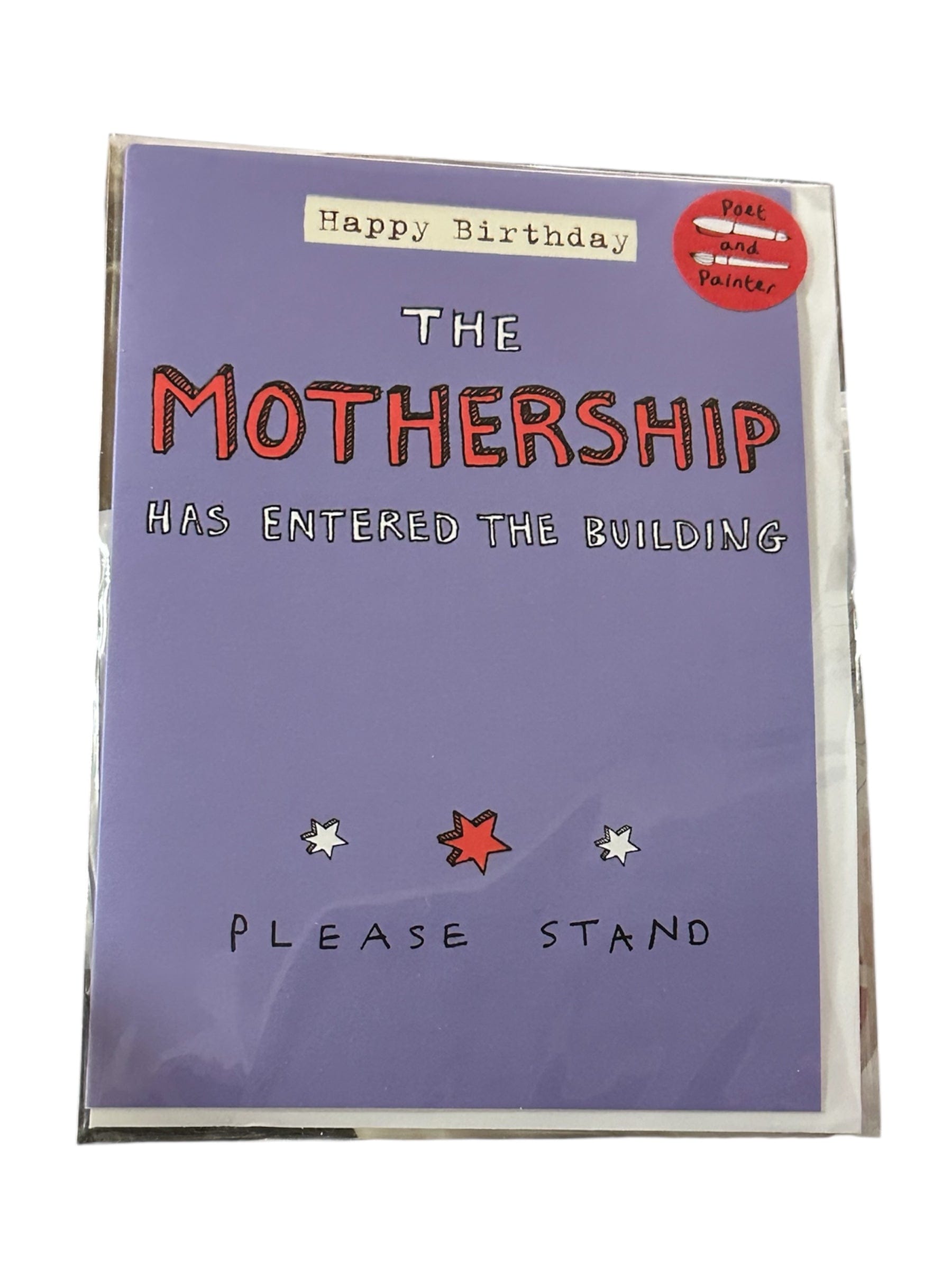 Poet and Painter Cards Two's Company Card The Mothership