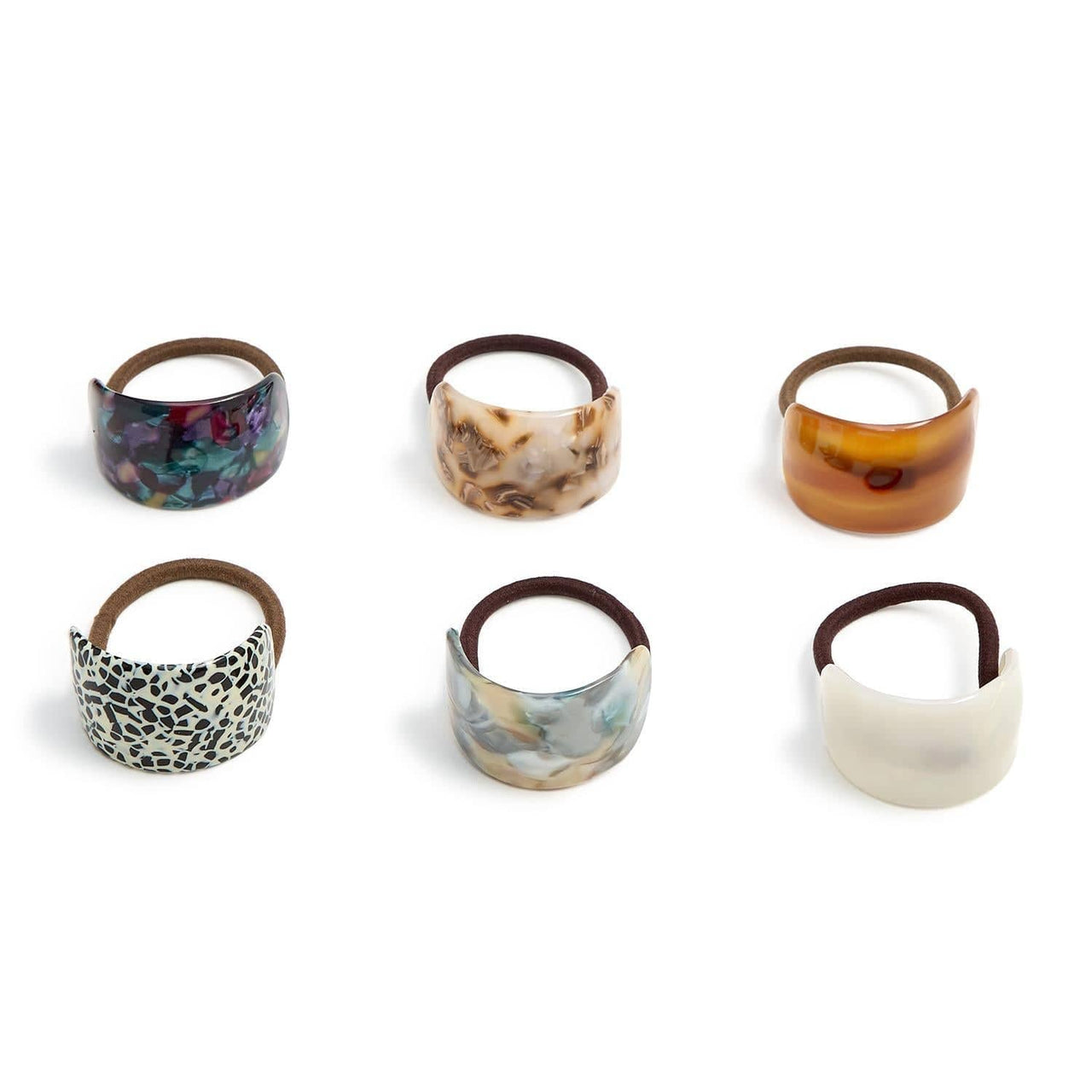 Ponytail Tie with Cover Two’s Company Hair Accessory