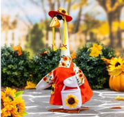 Porch Goose Outfit, Sunflower Dress Evergreen Novelty