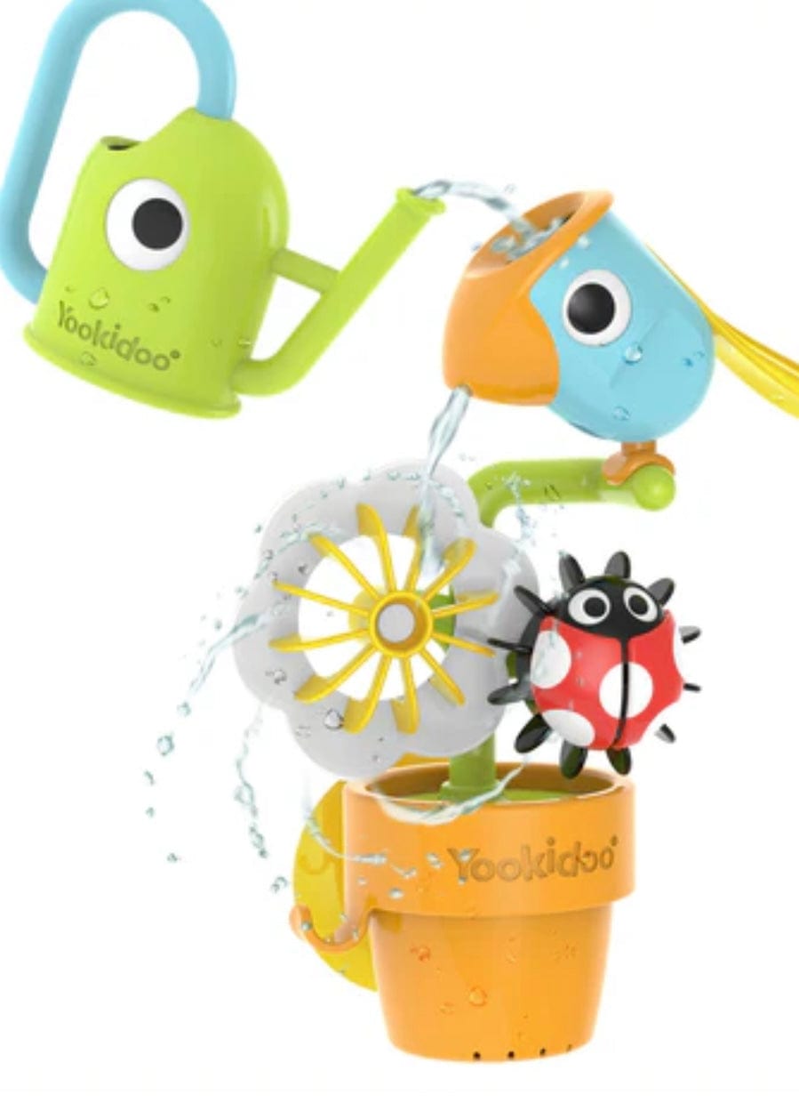 Pour and Spin Tipping Bird Water Toy Yookidoo bath toy