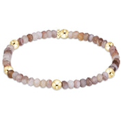 Presence Gemstone 4mm Bracelet, Aquamarine enewton design, LLC