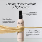 Priming Argan Oil Heat Protectant & Styling Mist KITSCH