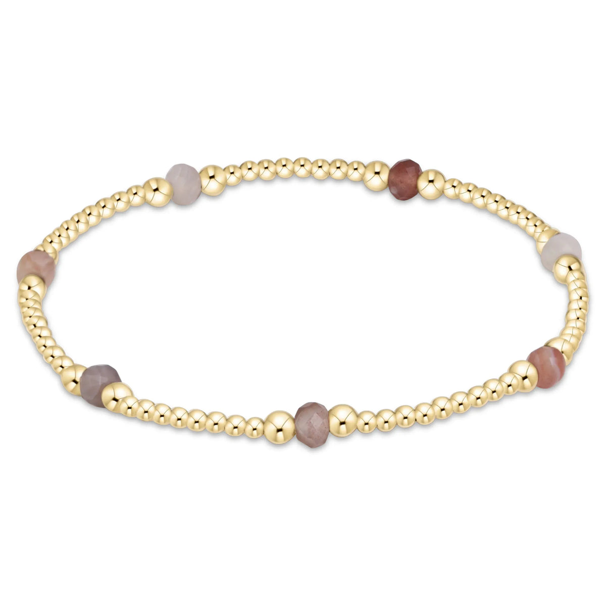 Purpose Gemstone 4mm Bracelet, Aquamarine enewton design, LLC Bracelet