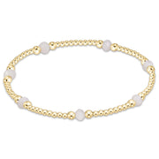 Purpose Gemstone 4mm Bracelet, Aquamarine enewton design, LLC Bracelet