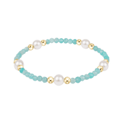 Purpose Pearl 6mm Gem Bracelet - Amazonite e.newton Designs BRACELET