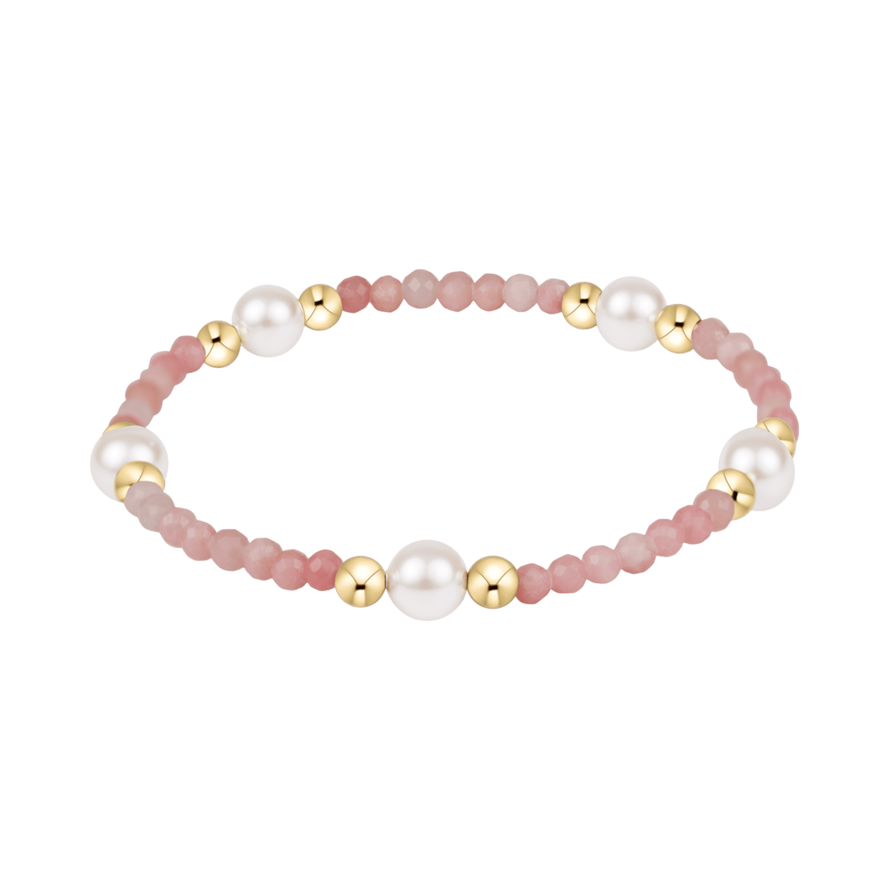 Purpose Pearl 6mm Gem Bracelet - Pink Opal e.newton Designs BRACELET