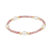Purpose Pearl 6mm Gem Bracelet - Pink Opal e.newton Designs BRACELET