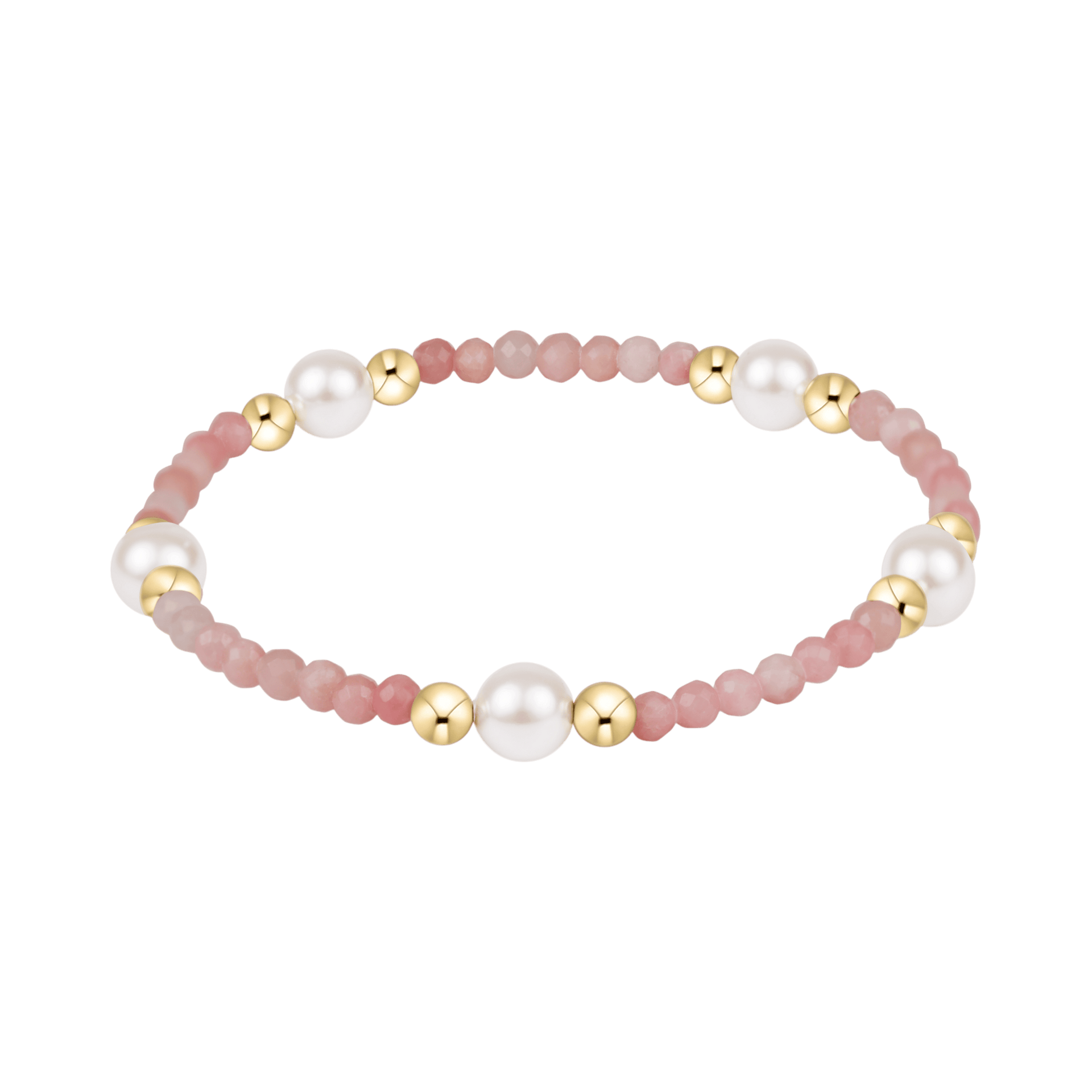 Purpose Pearl 6mm Gem Bracelet - Pink Opal e.newton Designs BRACELET