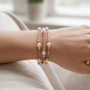 Purpose Pearl 6mm Gem Bracelet - Pink Opal e.newton Designs BRACELET
