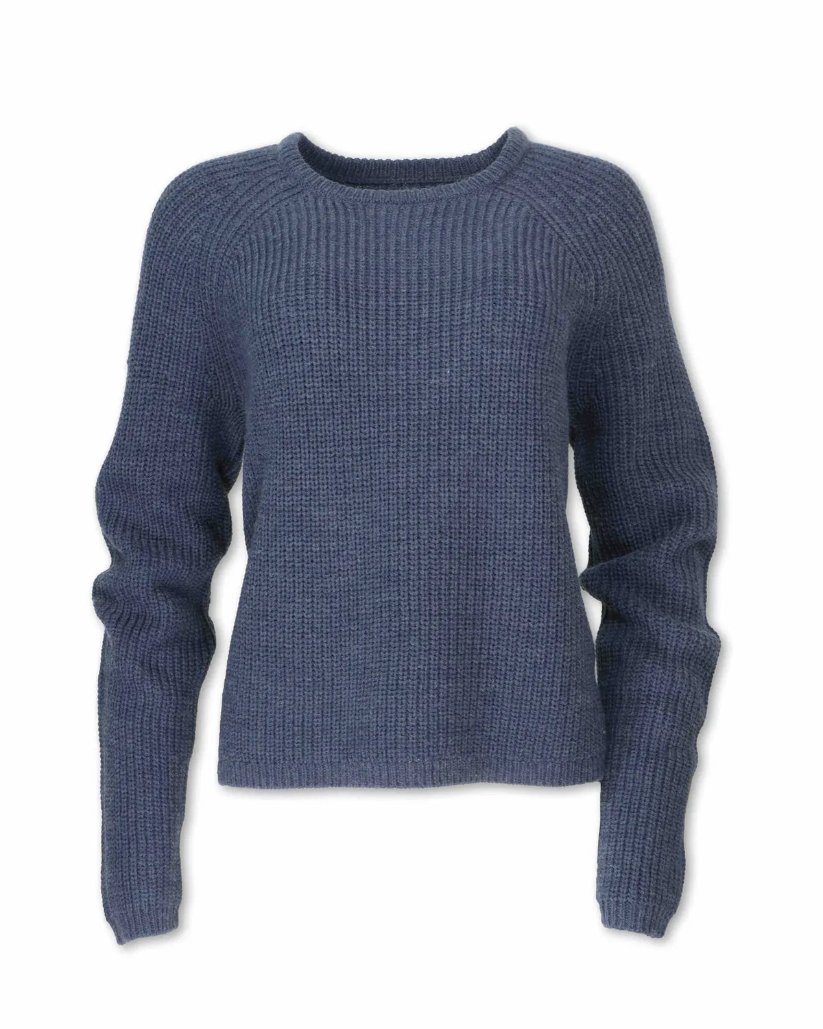 Raglan Sleeve Crew Sweater - Navy Purnell LLC SWEATER