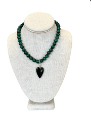 Rebel Heart Beaded Necklace Farrah B Jewelry Necklace
